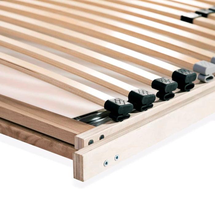 Lattenroste 2 Stk. mit 28 Latten 7 Zonen 90 x 200 cm