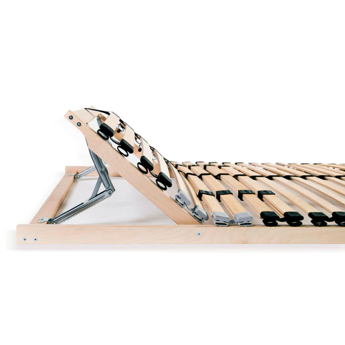 Lattenroste 2 Stk. mit 28 Latten 7 Zonen 90 x 200 cm