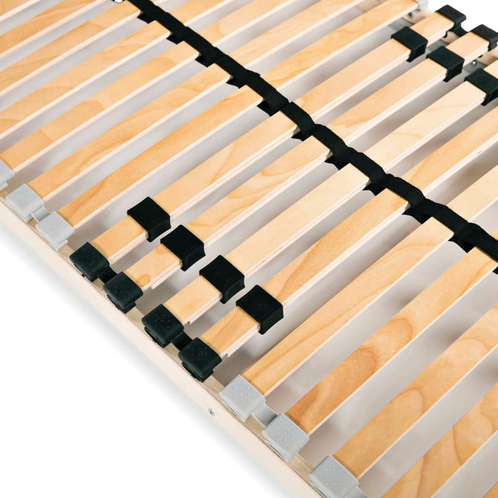 Lattenroste 2 Stk. mit 28 Latten 7 Zonen 90 x 200 cm
