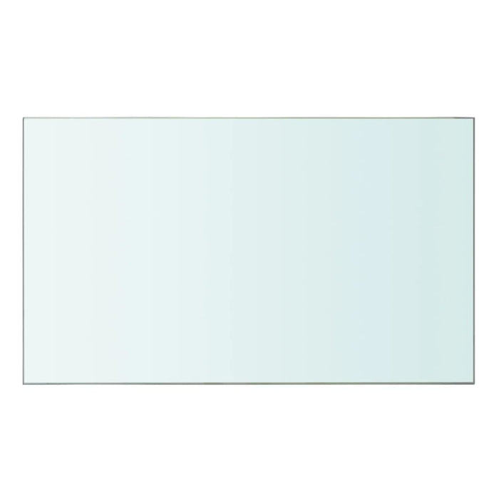 Regalböden 2 Stk. Glas Transparent 50 x 30 cm