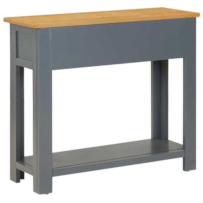 Konsolentisch 83x30x73 cm Massivholz Eiche