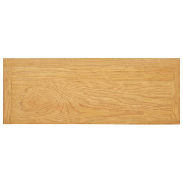 Konsolentisch 83x30x73 cm Massivholz Eiche