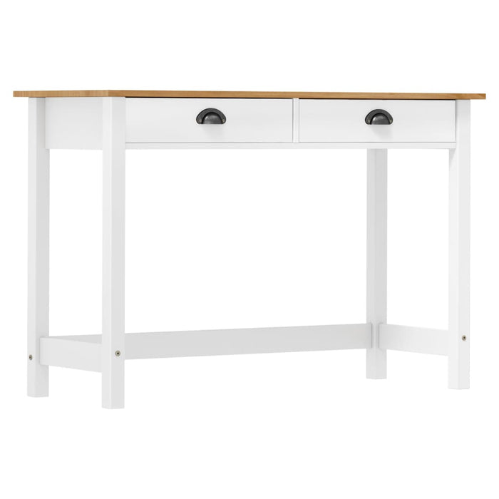Hill console table with 2 drawers 110x45x74 cm pine wood