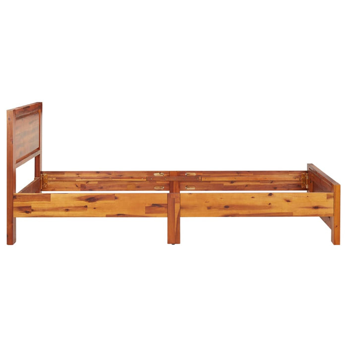 Massivholzbett Akazie 90x200 cm