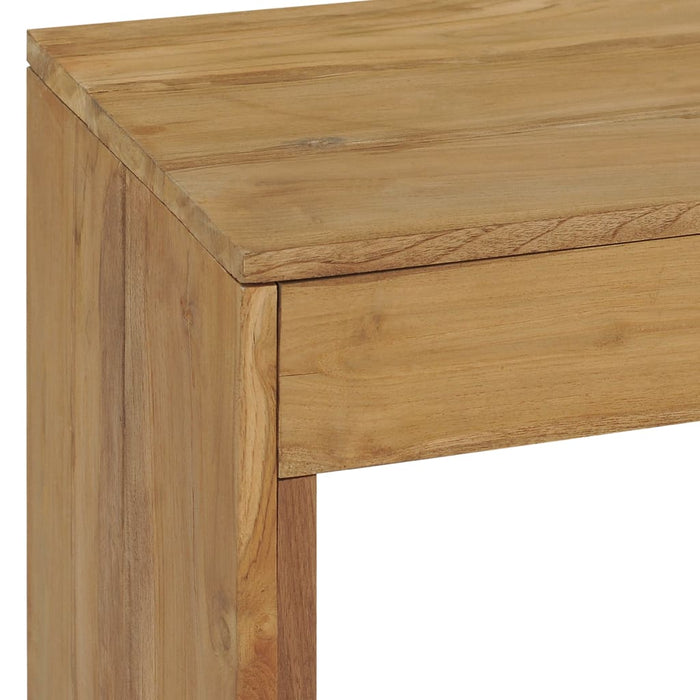 Konsolentisch 100x35x75 cm Teak Massivholz