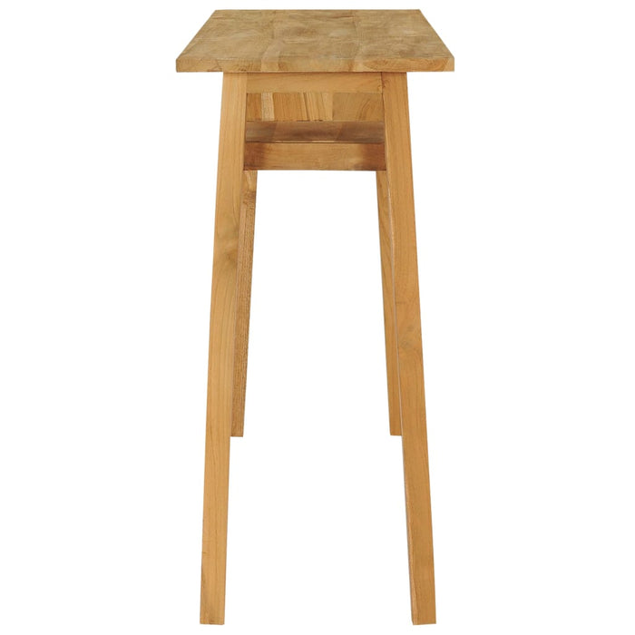 Konsolentisch 120x35x75 cm Teak Massivholz