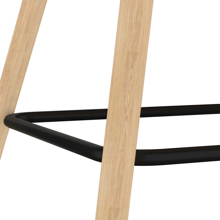 Barstühle 2 Stk. Drehbar Gelb Stoff