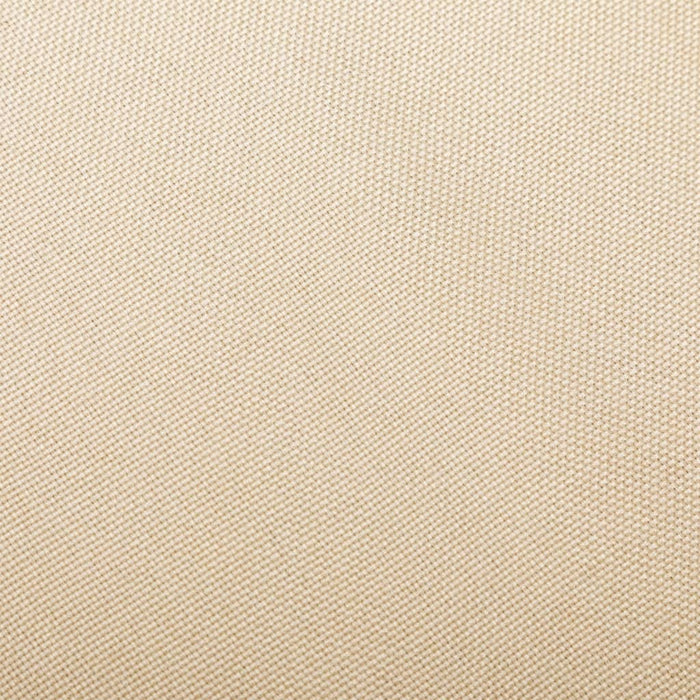 Schaukelstuhl Creme Stoff