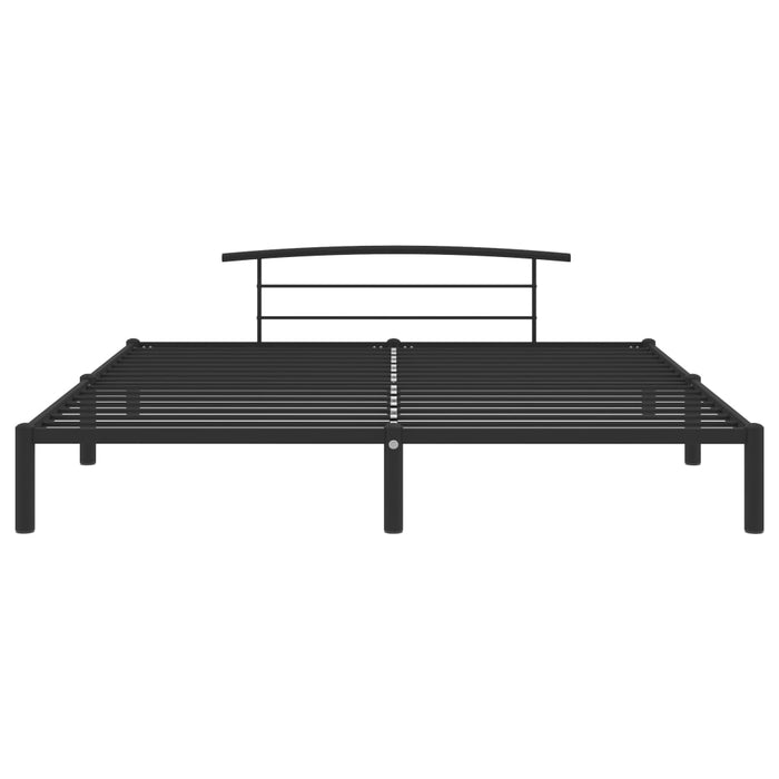 Bettgestell Schwarz Metall 180x200 cm