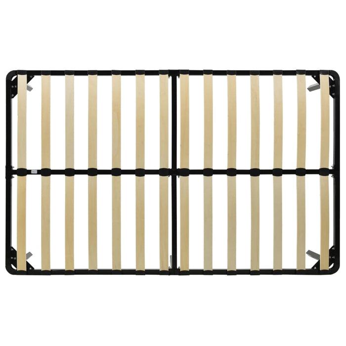 Bettgestell Schwarz Metall 140×200 cm