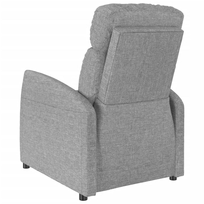 Relaxsessel Hellgrau Stoff