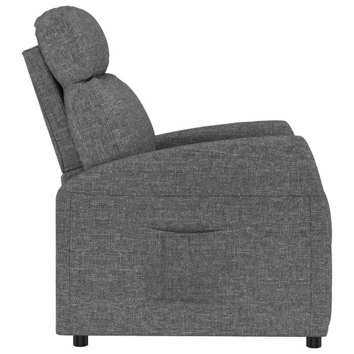 Relaxsessel Dunkelgrau Stoff