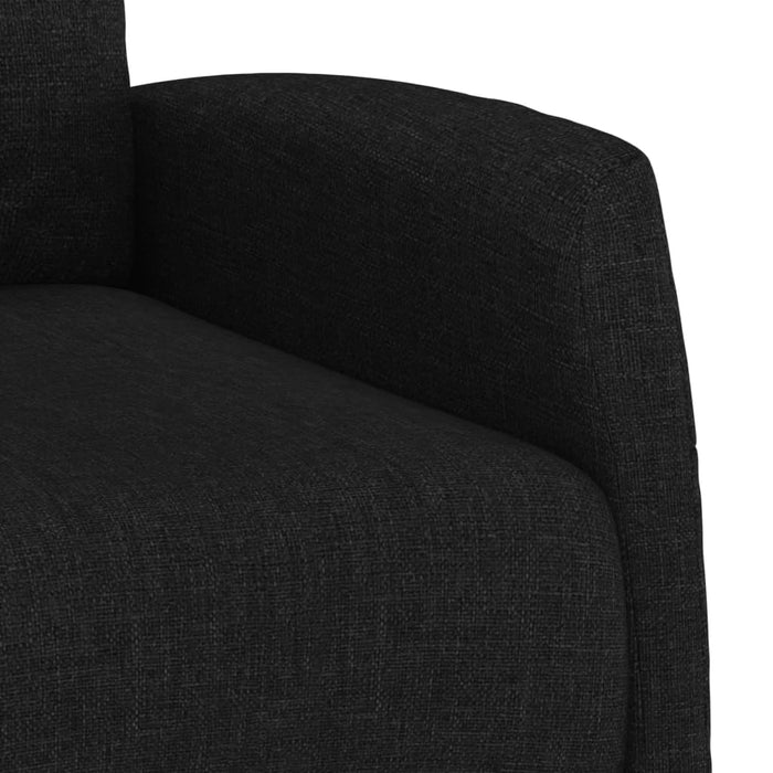 Relaxsessel Schwarz Stoff