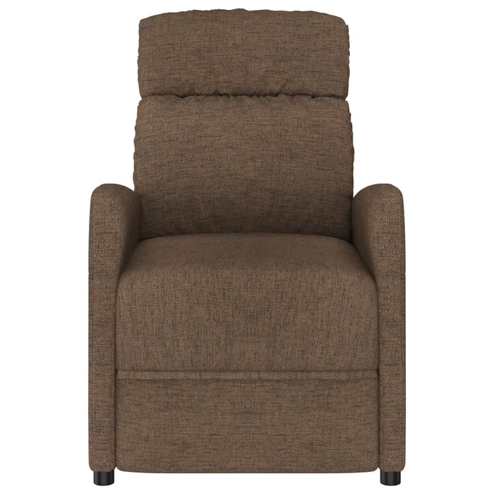Relaxsessel Braun Stoff