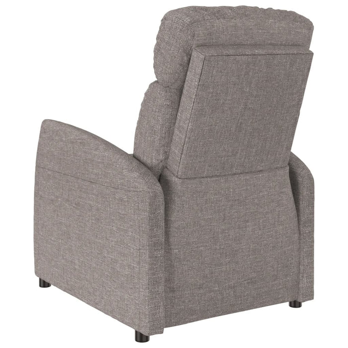 Relaxsessel Taupe Stoff