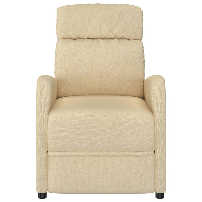 Relaxsessel Creme Stoff