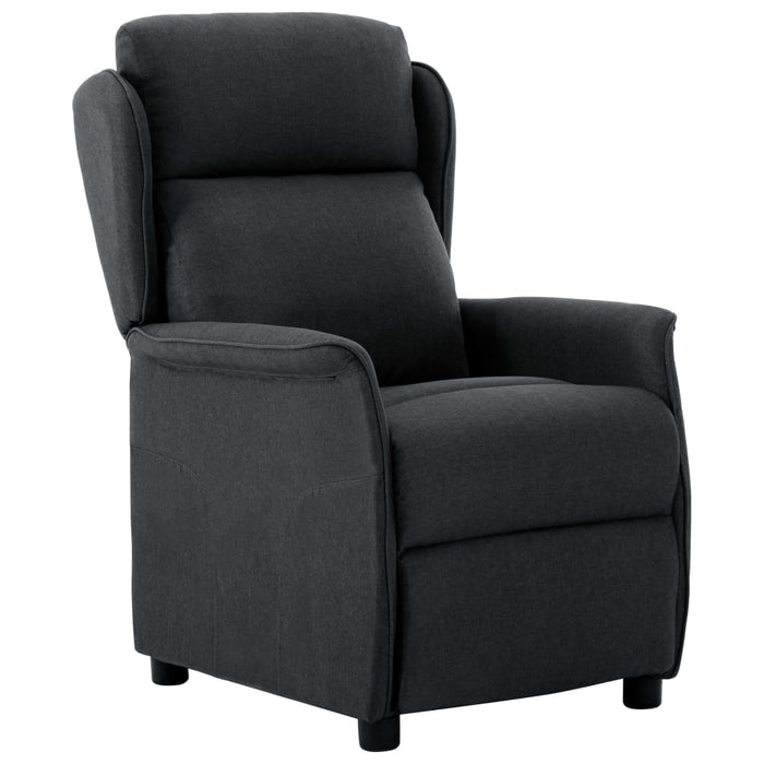 Relaxsessel Dunkelgrau Stoff