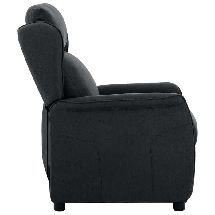Relaxsessel Dunkelgrau Stoff