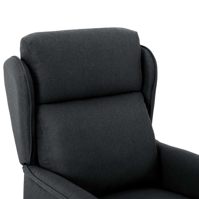 Relaxsessel Dunkelgrau Stoff