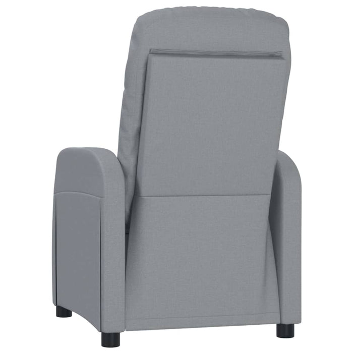 Relaxsessel Hellgrau Stoff
