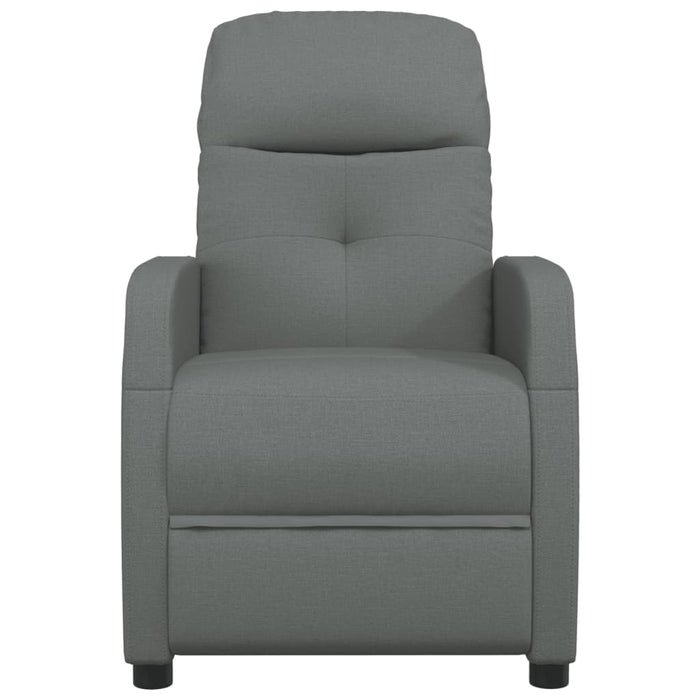 Relaxsessel Dunkelgrau Stoff