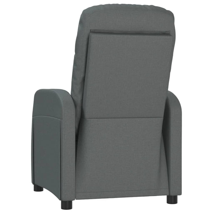 Relaxsessel Dunkelgrau Stoff
