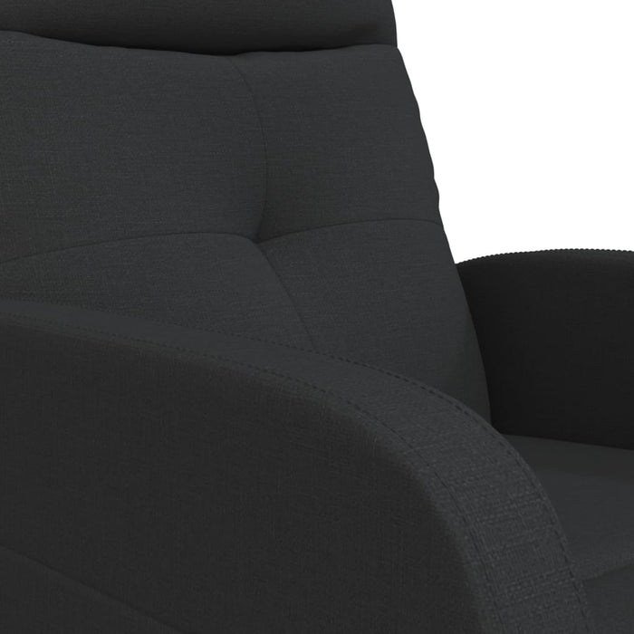 Relaxsessel Schwarz Stoff