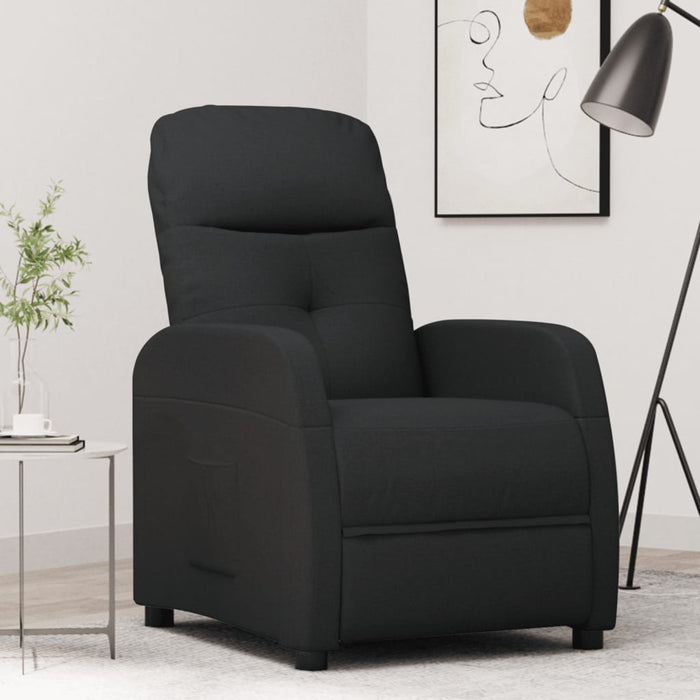 Relaxsessel Schwarz Stoff