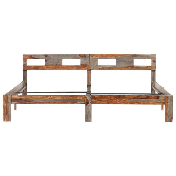 Massivholzbett Palisander 200x200 cm