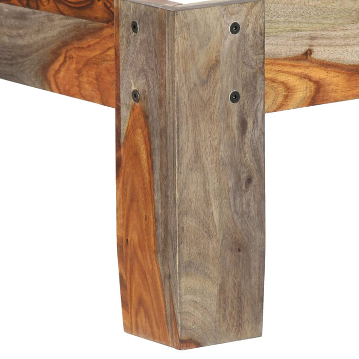 Massivholzbett Palisander 200x200 cm