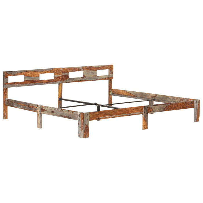 Massivholzbett Palisander 200x200 cm
