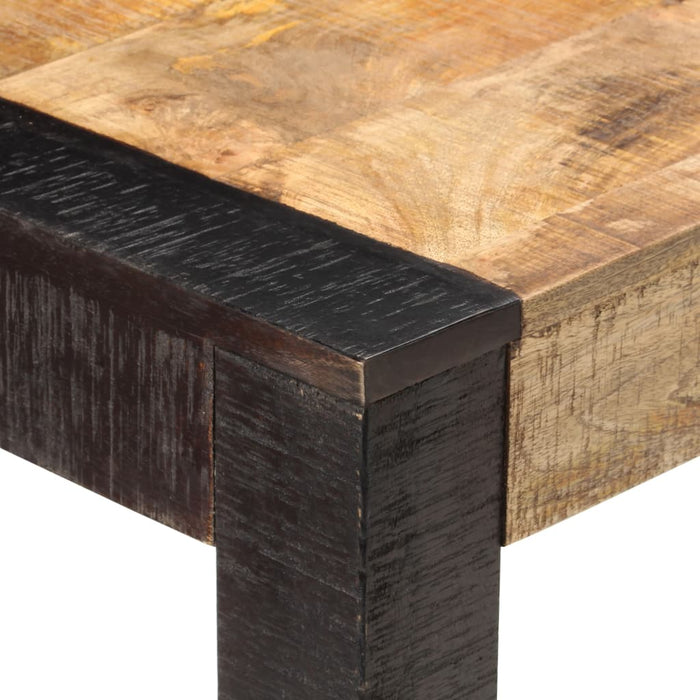 Esstisch 120x60x76 cm Raues Mango-Massivholz