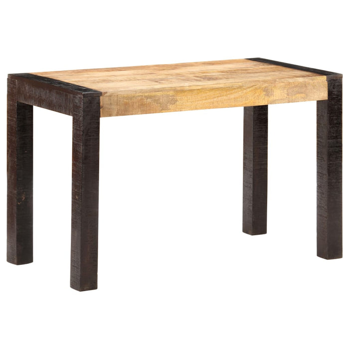 Esstisch 120x60x76 cm Raues Mango-Massivholz