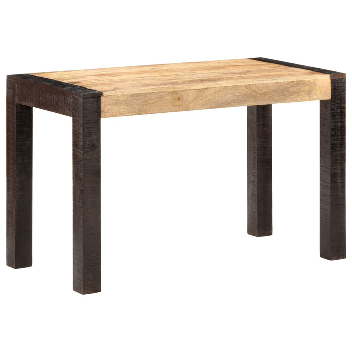 Esstisch 120x60x76 cm Raues Mango-Massivholz