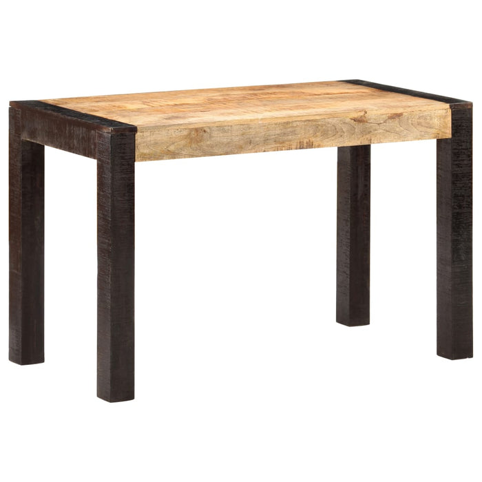 Esstisch 120x60x76 cm Raues Mango-Massivholz