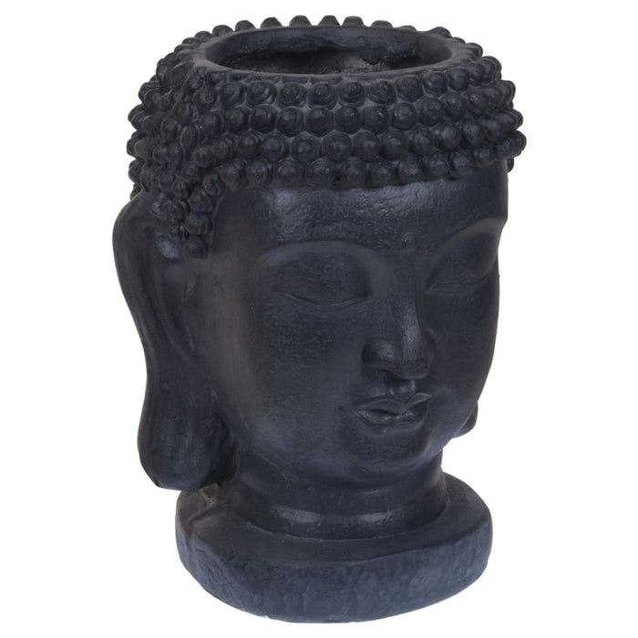 ProGarden flower pot Buddha figure 25x26x35 cm anthracite