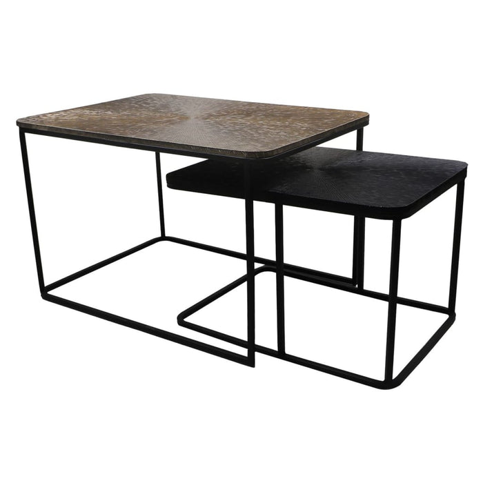HSM Collection 2-tlg. Couchtisch-Set Fletcher