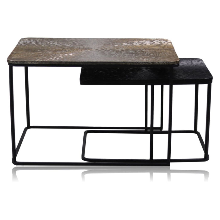 HSM Collection 2-tlg. Couchtisch-Set Fletcher