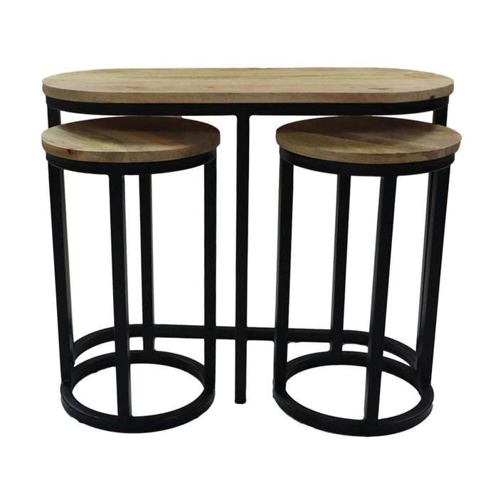 HSM Collection 3-tlg. Beistelltisch-Set
