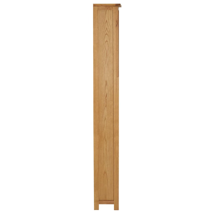 Bookcase 52x22.5x170 cm solid oak wood