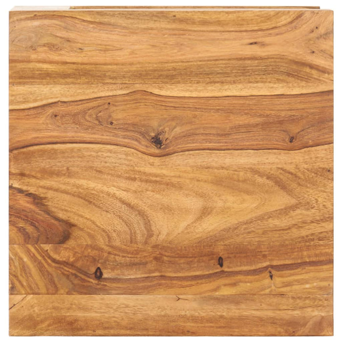 Coffee table 45x45x40 cm solid acacia wood