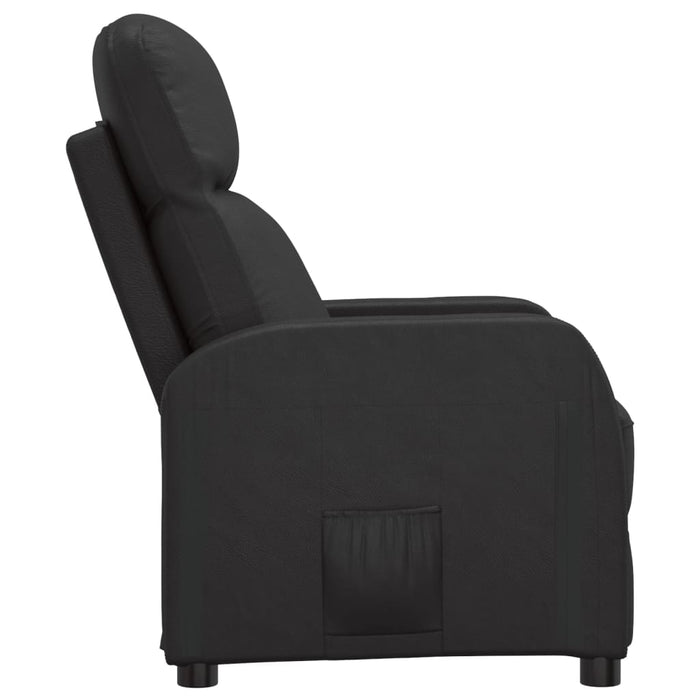 Relaxsessel Schwarz Kunstleder