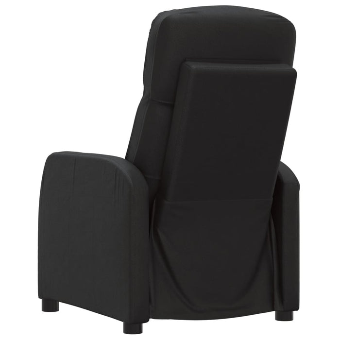 Relaxsessel Schwarz Kunstleder
