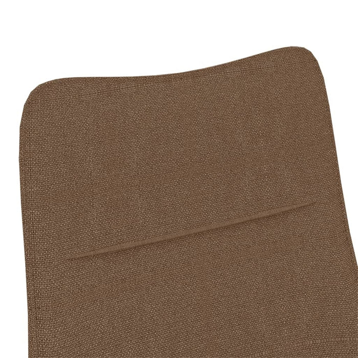 Sessel Braun Stoff