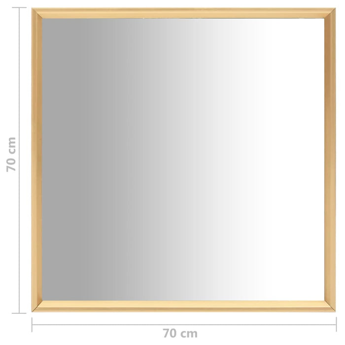 Spiegel Golden 70x70 cm