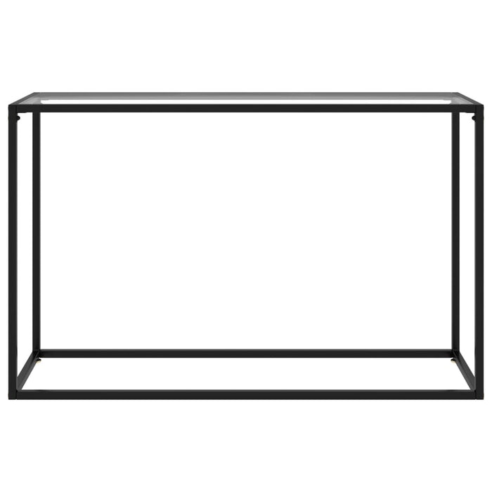 Konsolentisch Transparent 120x35x75 cm Hartglas
