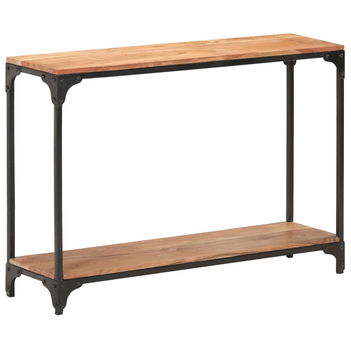 Console table 110x30x75 cm solid acacia wood