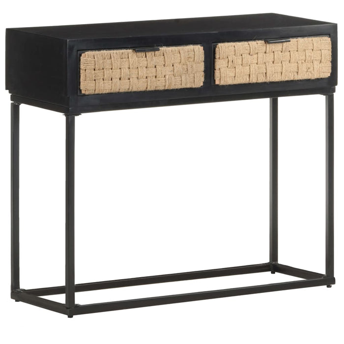 Konsolentisch 90x35x76 cm Mango Massivholz