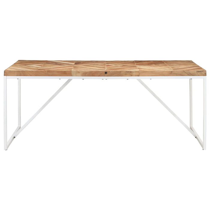 Dining table 180x90x76 cm acacia and mango solid wood