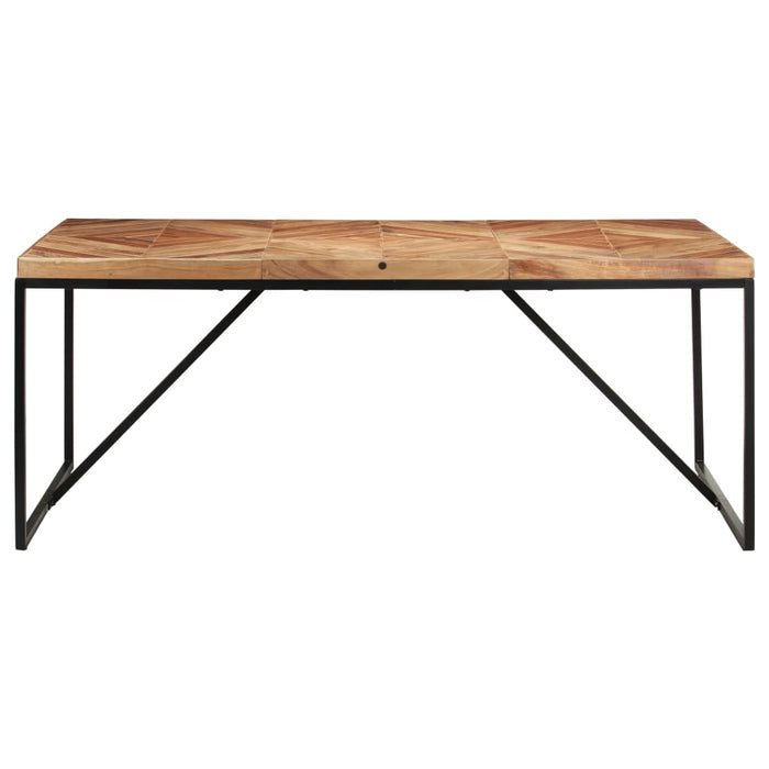 Esstisch Lungard 180x90x76 cm Akazie und Mango Massivholz